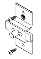 Bradley Bathroom Partition Slide Latch Kit , HDWP-A0109