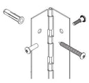 Bradley Bathroom Partition Continuous Stainless Steel Piano Hinge, HDWTS0198