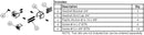 Bradley Restroom Stall Open End Aluminum Headrail Kit, HDWC-A0461-OE