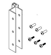 Bradley Toilet Partition Wrap Around Strike/Keeper, Out Swing , HDWP-A0052