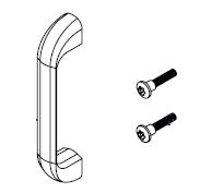 Bradley Toilet Partition Door Pull Kit , HDWP-A0110