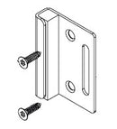 Bradley Toilet Partition Flat Strike/Keeper, Inswing , HDWC-S0030