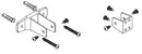 Bradley Toilet Partition Dividing Panel Hardware Kit , HDWT-Z1PD