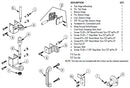 Stainless Steel Door Hardware Kit, Out Swing - HDWT-SD2