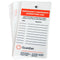 Guardian 250-060R Emergency Equipment Inspection Tag, Package of 20