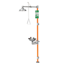 Guardian G1991 Safety Station with Eyewash Station, All-Stainless Steel Construction