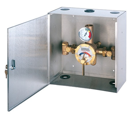 Guardian G3707 Thermostatic Mixing Valve in a Recess Mounted, Updated Part Number: Leonard 6020-LF-RF