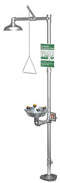 Guardian G1909PCC Safety Station with WideArea Eye/Face Wash Station, Polished Chrome