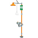 Guardian G1950SSH Safety Station with Eye/Face Wash, Stainless Steel Bowl & Shower