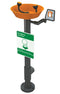 Guardian G1896 Eyewash Station, Pedestal Mounted, All-PVC Construction