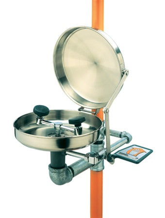 Guardian G1950BC Safety Station with Eye/Face Wash Station, Stainless Steel Bowl and Cover