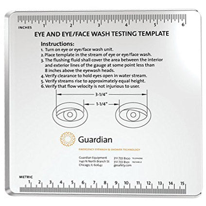 Guardian 250-052 Eyewash Tester