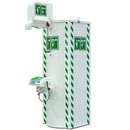 Hughes TC100KS11K-2H Outdoor Freeze Protected Safety Shower and Eye/Facewash, Updated Part Number: TC100KS45G-2H