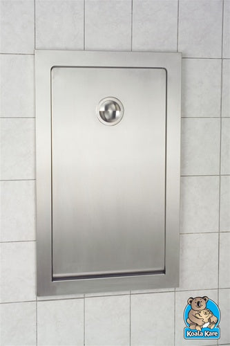 Koala Kare KB111-SSRE Vertical Baby Changing Station, Recess Mount, Stainless Steel