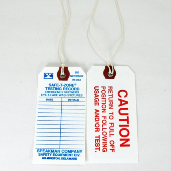 Speakman RPG99-0094 Maintenance Tags (10 pack)