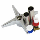Speakman RPG04-0324-PC D75 CROSS HANDLE KIT - BRASS