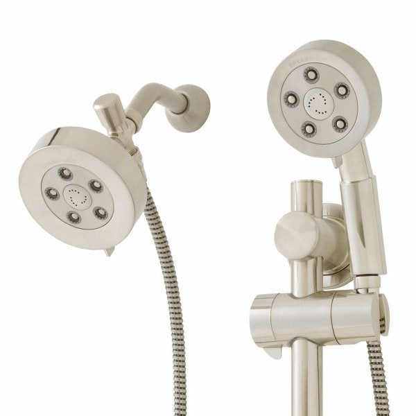 Speakman VS-123010-BN Neo Collection Anystream Slide Bar Mounted 2-Way Shower System