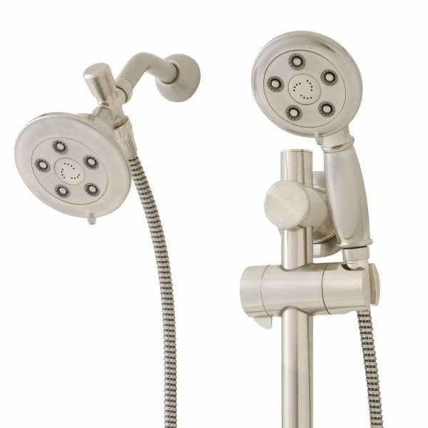 Speakman VS-123011-BN Alexandria Collection Anystream Slide Bar Mounted 2-Way Shower System