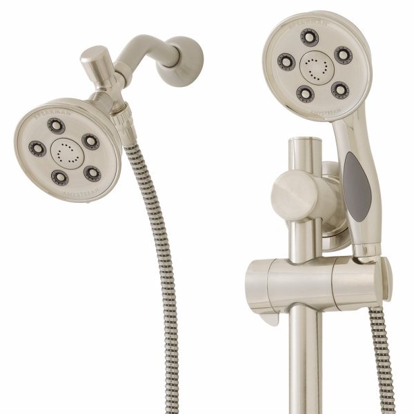 Speakman VS-123014-BN Caspian Collection Anystream Slide Bar Mounted 2-Way Shower System