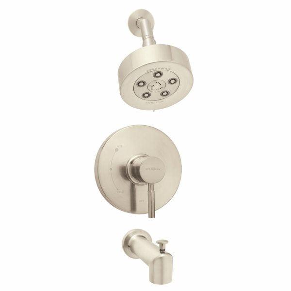 Speakman SM-1030-P-BN Neo Collection Shower System with Valve and Diverter Tub Spout