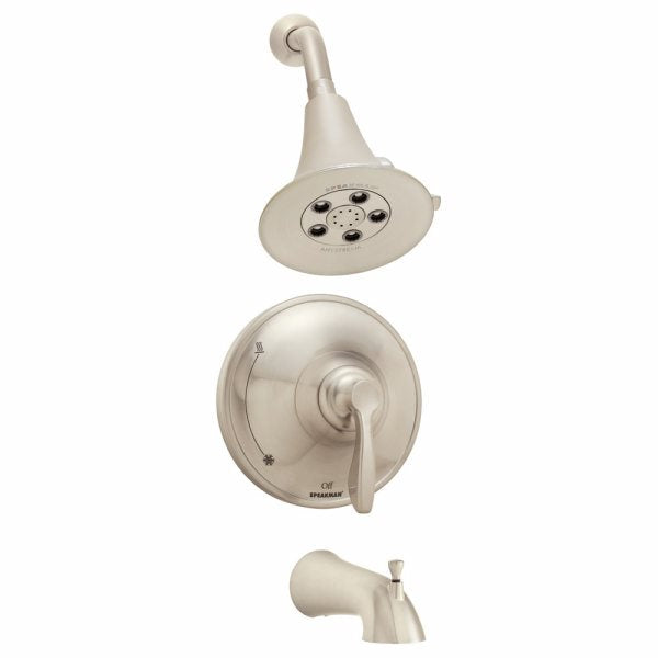 Speakman SM-10030-P-BN Chelsea Collection Shower System with Valve and Diverter Tub Spout
