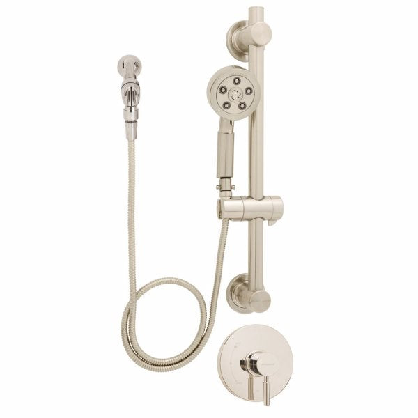 Speakman SM-1080-ADA-PBN Neo Collection Shower Package with ADA Hand Shower and Grab Bar