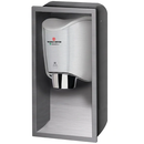 World Dryer KKR-973 Recess Kit for World Dryer SMARTdri Hand Dryer, Stainless Steel, Updated Part Number: KKR-973