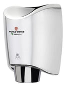 World Dryer SMARTdri(TM) K-972 Hand Dryer, Bright Stainless Steel, 110-120V, Updated Part Number: K-972A2