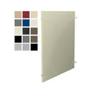 Bradley Toilet Partition Panel, Plastic, 9 1/2"W x 55"H, Quick Ship, Greenguard - P440-12