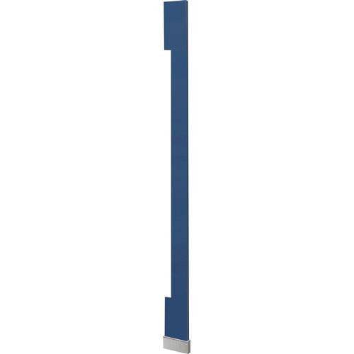 Bradley Toilet Partition Pilaster, Plastic, 7"W x 82"H, Quick Ship, Greenguard - P482-07