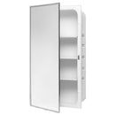 Bradley 9663-000000 Commercial Medicine Cabinet, Recessed, Full Door