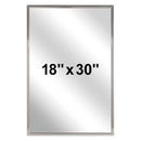 Bradley 780-018302 (18 x 30) Public Bathroom Mirror, Angle Frame 18" x 30"