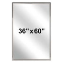 Bradley 780-036600 (36 x 60) Commercial Restroom Mirror, Angle Frame, 36" x 60"