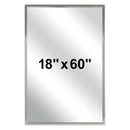 Bradley 781-018600 (18 x 60) Public Bathroom Channel Frame Mirror 18" x 60"