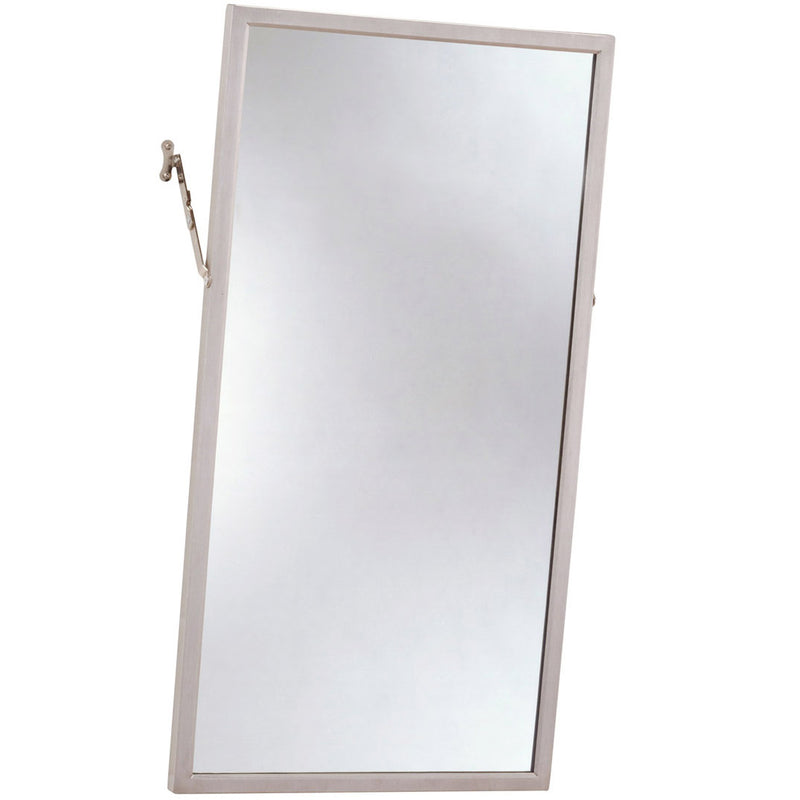 Bobrick B-2941830 (18 x 30) Adjustable Tilt Commercial Restroom Mirror, 18 x 30