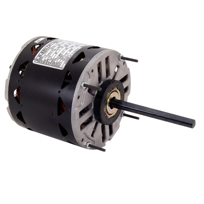 Century AO Smith FDL6002A Multi-HP Fan Motor, 3/4, 1/2, 1/3, 1/4, 1/5 HP, PSC, 1075 RPM, 115V