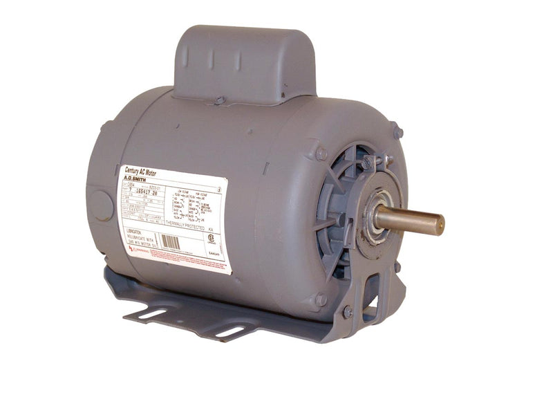 Century AO Smith C524 Cap Start Resilient Motor, 1 HP, 1725 RPM, 115, 208-230V, 56 Frame, Replaced w/ Century C524V1