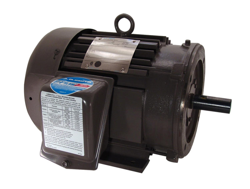 Century AO Smith E236 3-Phase Rigid Motor, 3 HP, 1800 RPM, 230, 460V, 182TC Frame