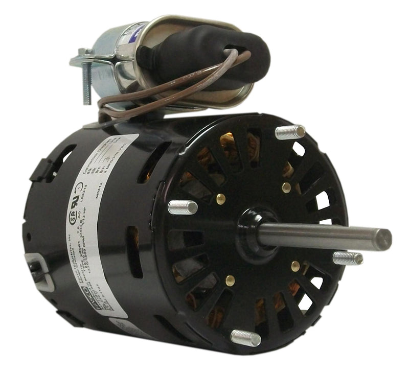 Fasco D1125 Blower Motor, 1/12 HP, Split-Phase, 1550 RPM, 208-230V