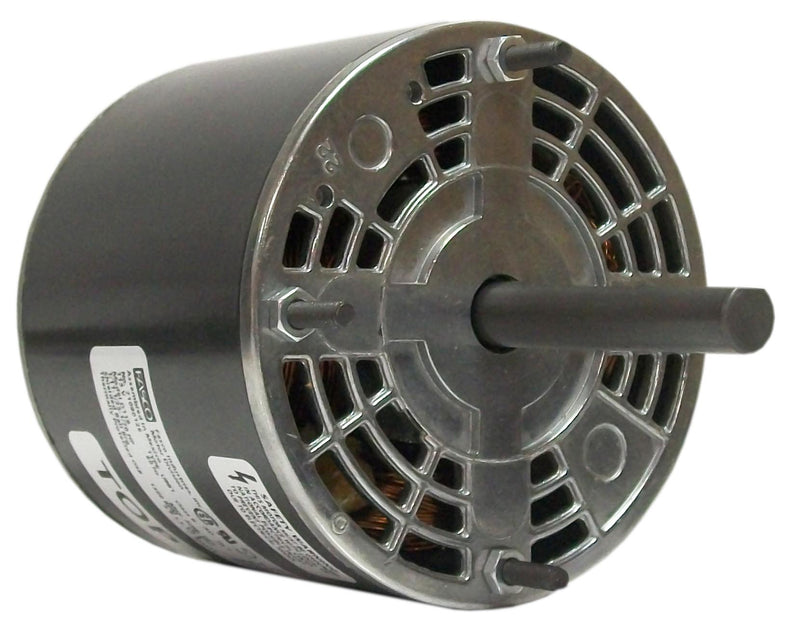 Fasco D119 Blower Motor, 1/11, 1/25, 1/70 HP, Split-Phase, 1500 RPM, 115V