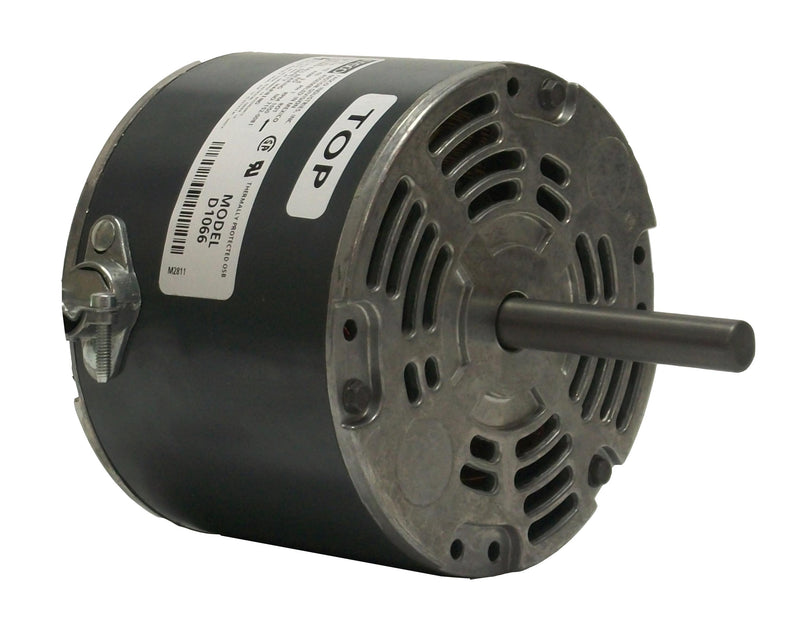 Fasco D1066 Blower Motor, 1/10 HP, Split-Phase, 1050 RPM, 115V