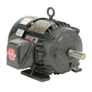 Nidec US Motors H1V2BC Inverter Hostile Duty Motor, 1 HP, 3-Phase, 3600-1800 RPM, 230, 460V, 143TC Frame