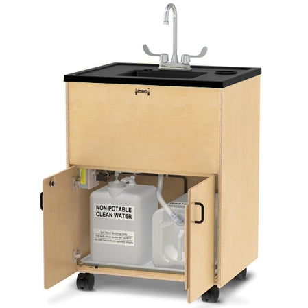 PolyJohn Heated Bravo Dual Station Portable Sink - Warm Water –  allportablesinks