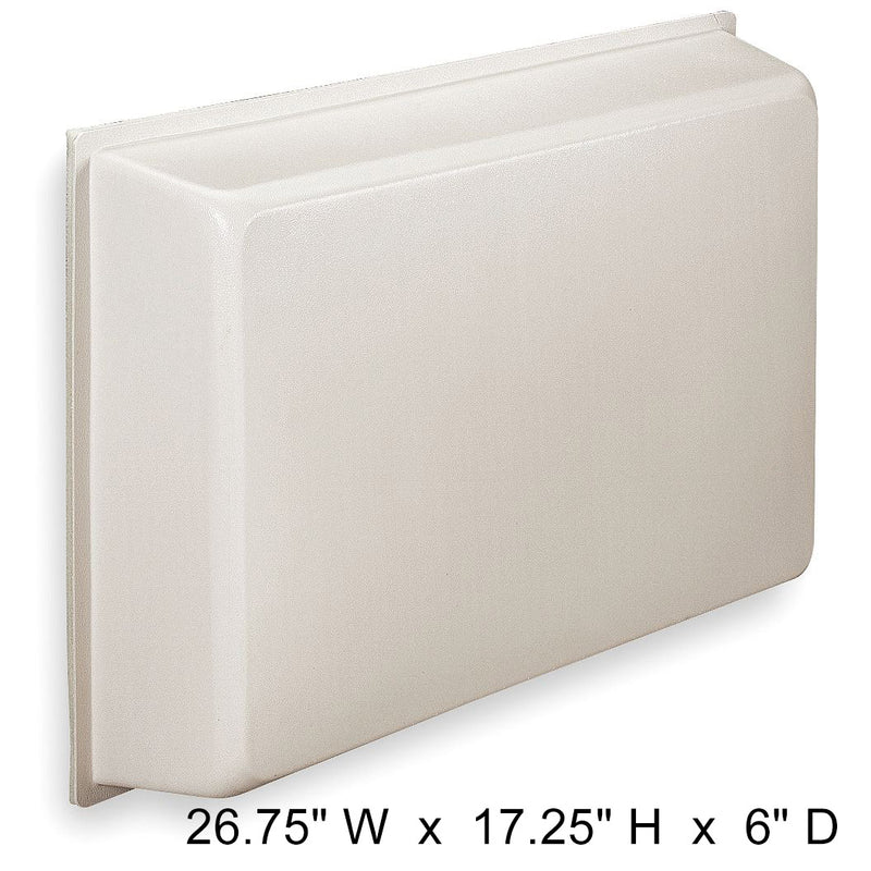 Chill Stop'R 21206 Universal AC Cover, 27.75" W X 19" H X 6"D, Made to Order, Non-Cancelable, Non-Refundable