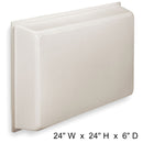 Chill Stop'R 21210 Universal AC Cover, 24" W X 24" H X 6" D, Made to Order, Non-Cancelable, Non-Refundable