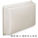 Chill Stop'R 21310 Universal AC Cover, 30.5" W X 19.5" H X 8" D, Made to Order, Non-Cancelable, Non-Refundable