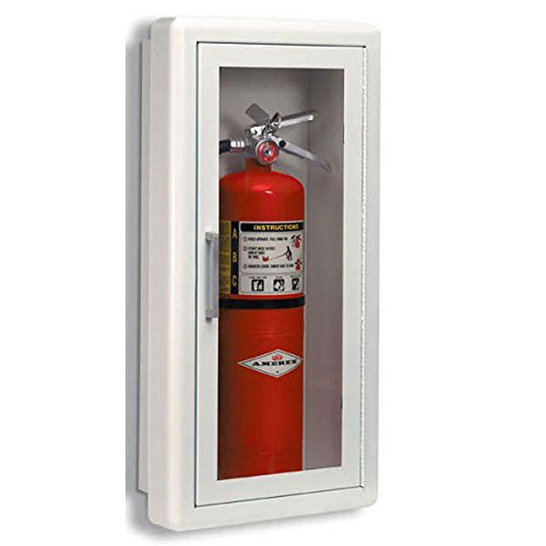 JL Industries 1017F10 Full Glass 3 inch Trim Extinguisher Cabinet