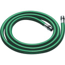 Haws SP140 8 Foot, 250 PSI Hose w/ Chrome-Plated Swivel Fitting