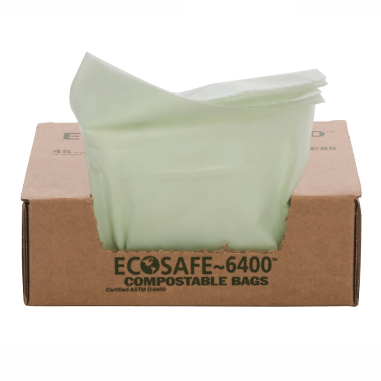 Envision Ecosafe-6400 Bags, 13 Gal, 0.85 Mil, 24