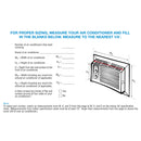 Chill Stop'R 20922 Universal AC Cover, 28" W X 18" H X 10", Made to Order, Non-Cancelable, Non-Refundable